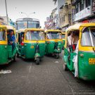 struggle through Delhi traffic